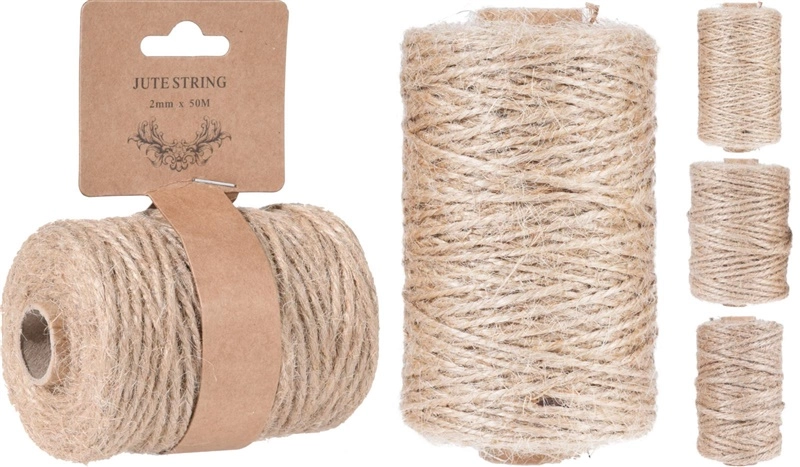 Party Deco RIBBON GIFT WRAPPING JUTE