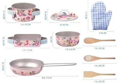 TOY SET OF KITCHEN 10PCS I1778156
