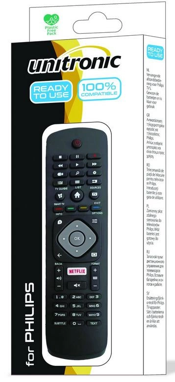 TV REMOTE CONTROL PHILIPS JL1719 600009708