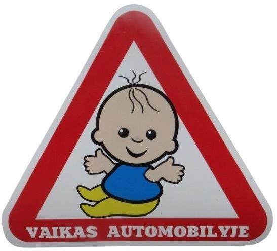 STICKER BABY ON CAR1 LIP010 4772013240198