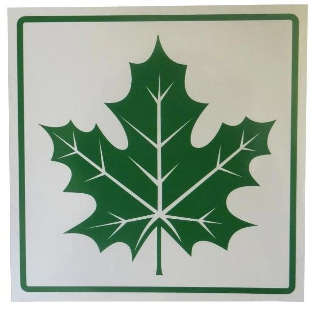 CAR STICKER MAPLE LEAF LIP018 LIP018