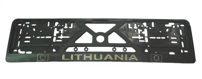 FRAME FOR VEHICL LIC PLT LITHUANIA