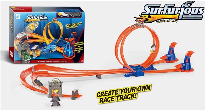 SPRING ROAD RACING TRACK SET 47X7X31