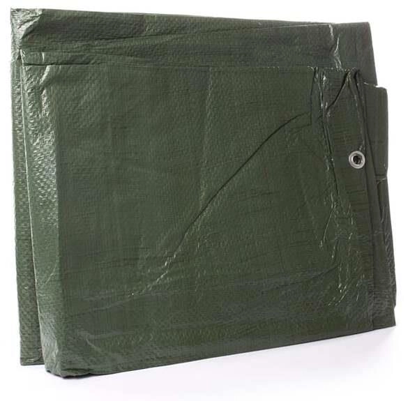 TARPAULIN GREEN 3X5M 65GSM (20) 15356540