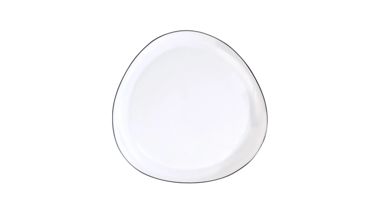 PLATE 20.3CM A154 WITH BLACK
