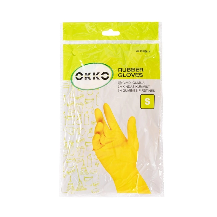 HOUSEHOLD RUBBER GLOVES OKKO S GL41SIZE_-_S