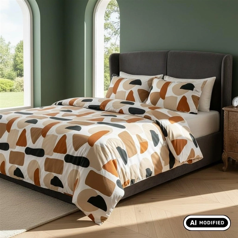 Monroe BEDDING COVER SET CONTOUR 100PES