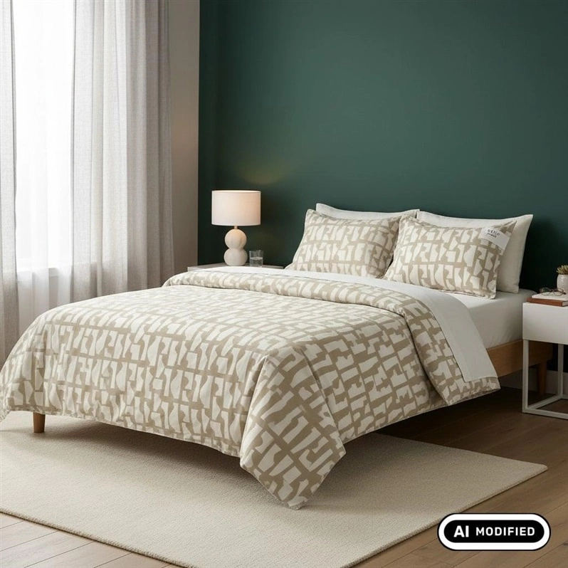 Monroe BEDDING COVER SET FACET 100PES