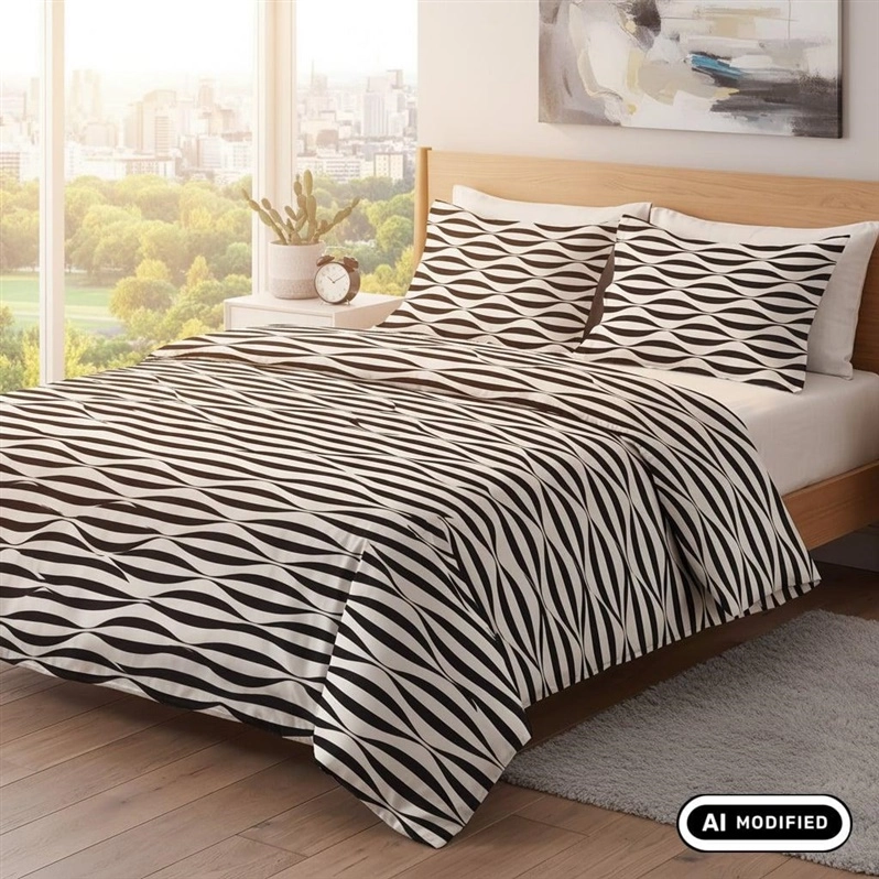 Monroe BEDDING COVER SET PRISM 100PES