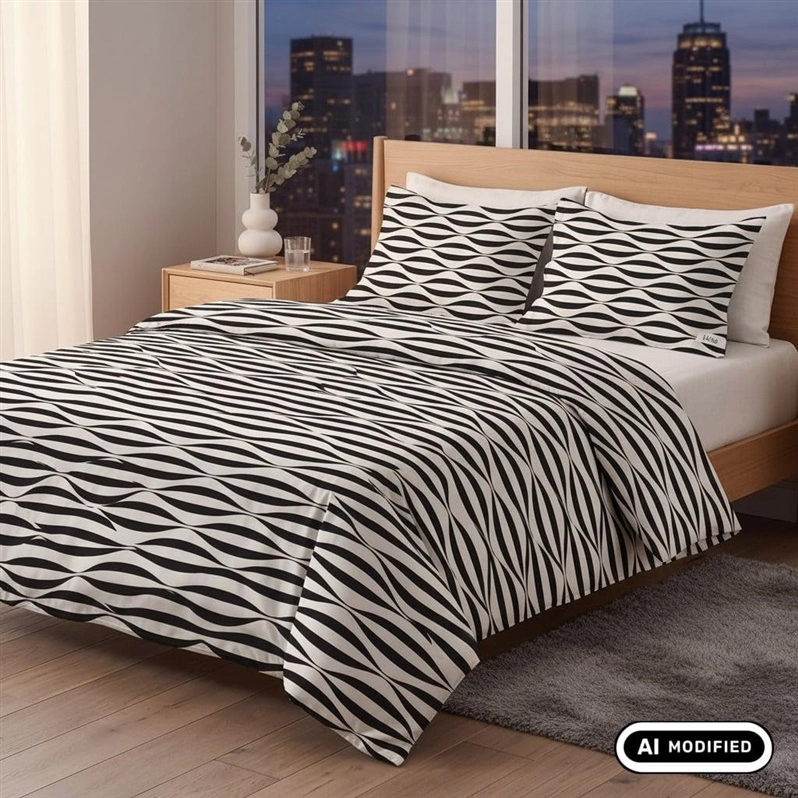Monroe BEDDING COVER SET PRISM 100PES