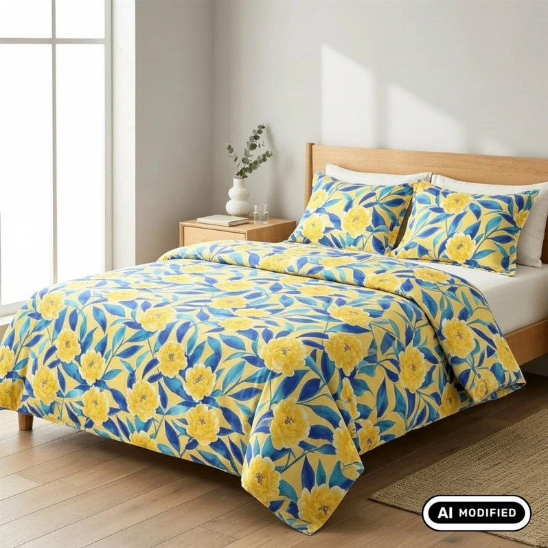 Monroe BEDDING COVER SET FLORA 100PES