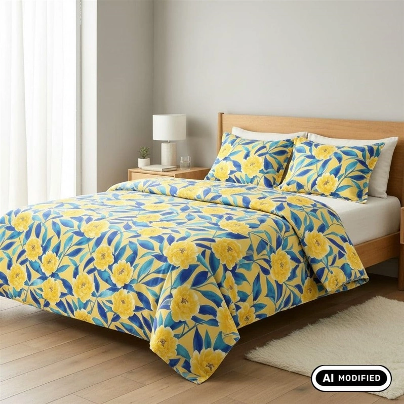 Monroe BEDDING COVER SET FLORA 100PES