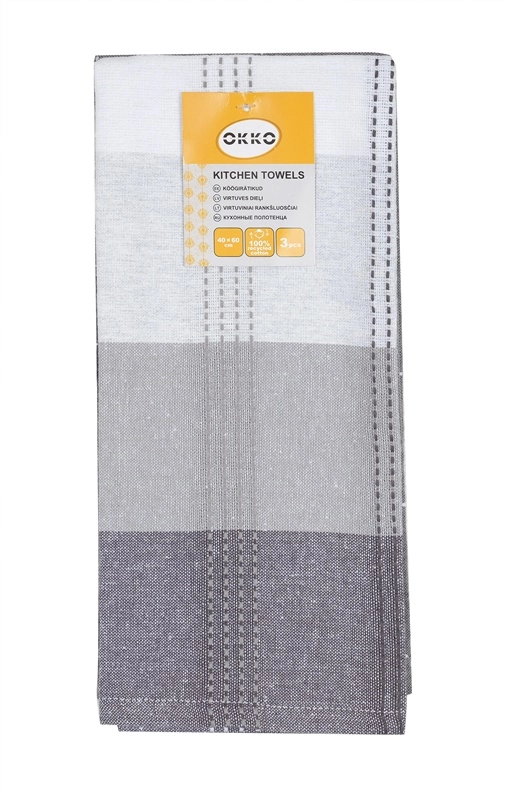 KITCHEN TOWEL SET PMM/KT11R 40X60CM 3PCS