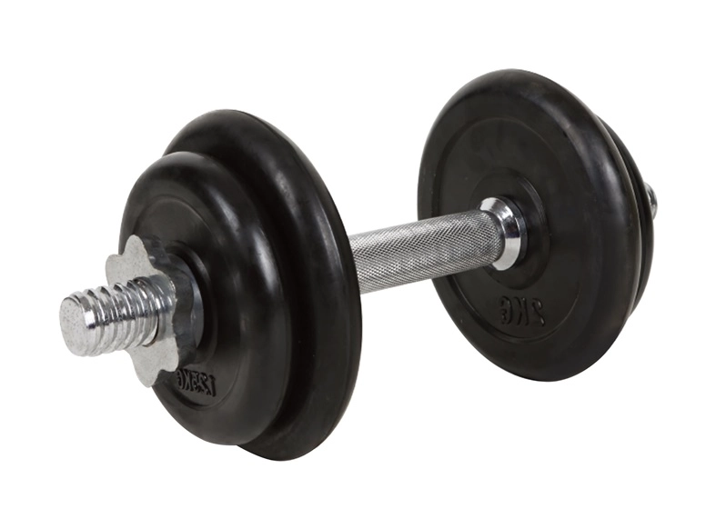 10KG RUBBER DUMBBELL SET ( 15087843