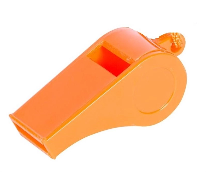 Plastic whistle size 5.1X2.4X1