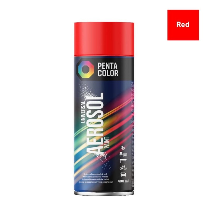 Pentacolor PAINT AEROS PENTA RED 400ML