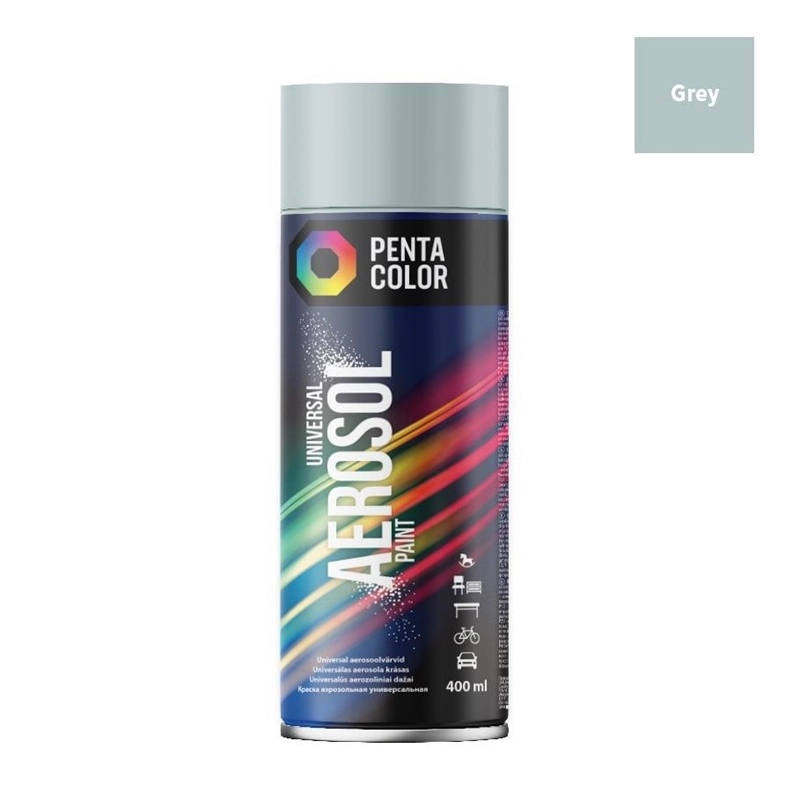 Pentacolor PAINT AEROS PENTA GREY 400ML