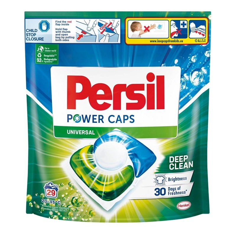 CAPS WASHI PERSIL POWER CAPS WHITE