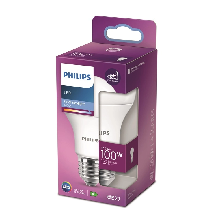 Philips Bulb 100 W A60 E27