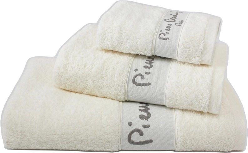 TOWEL SETX3 PIER CARD 103 MILK