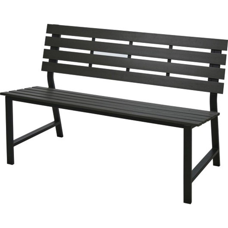 STEEL GARDEN BENCH 115X55X85CM 15094318 936163