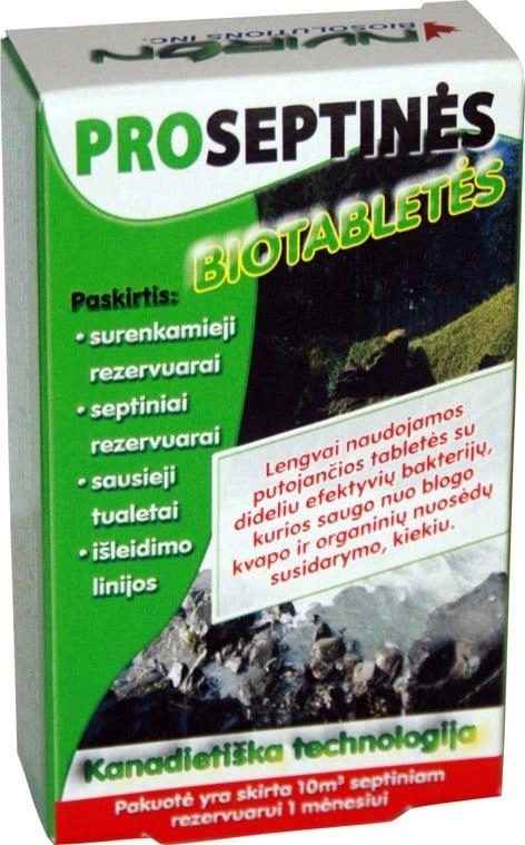 BIO TABLETS FOR SEWAGE CLEANING 20