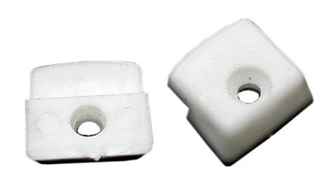 MIRRORS HOLDER WHITE 10PCS 15475292 WH02