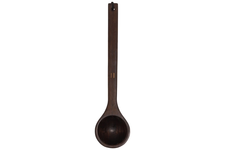 Sauna cup Rento bamboo dark brown