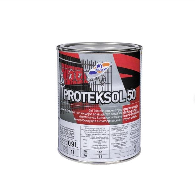 PRIMER-ENAMEL PROTEKSOL-50 ORANGE 0.9L 15910206