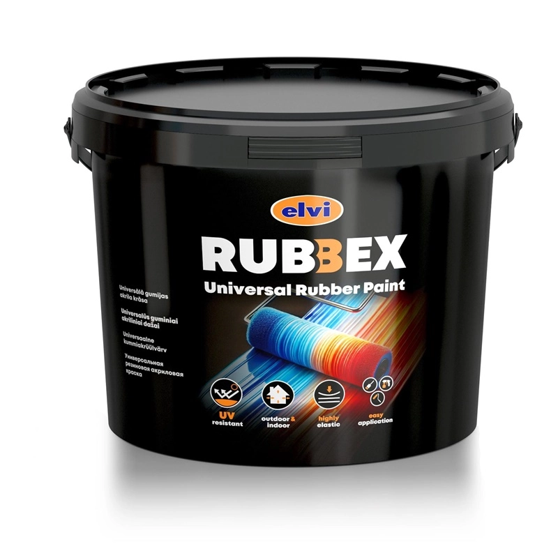 PAINT RUBBEX UNIVERSAL DARK BROWN 3