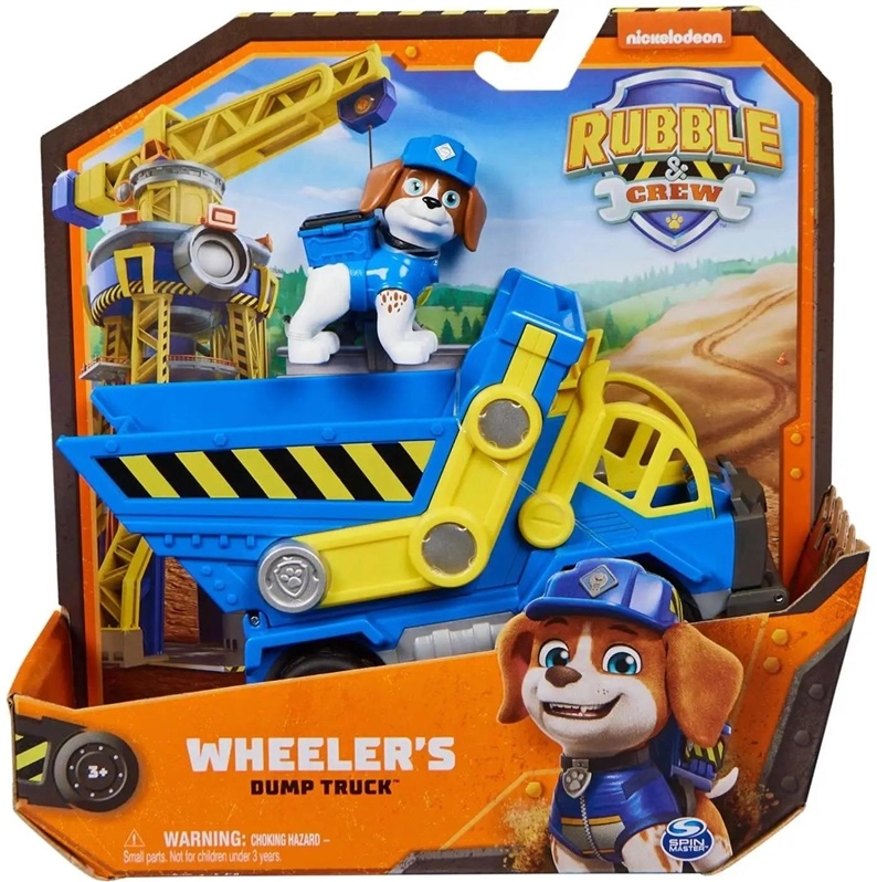 Rubble  Crew   Wheeler`s Dump Truck Toy