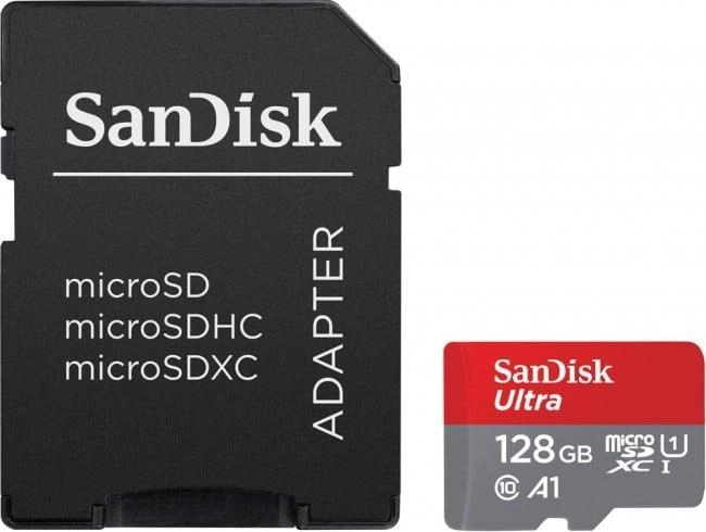 SanDisk Ultra microSDXC 128GB + SD