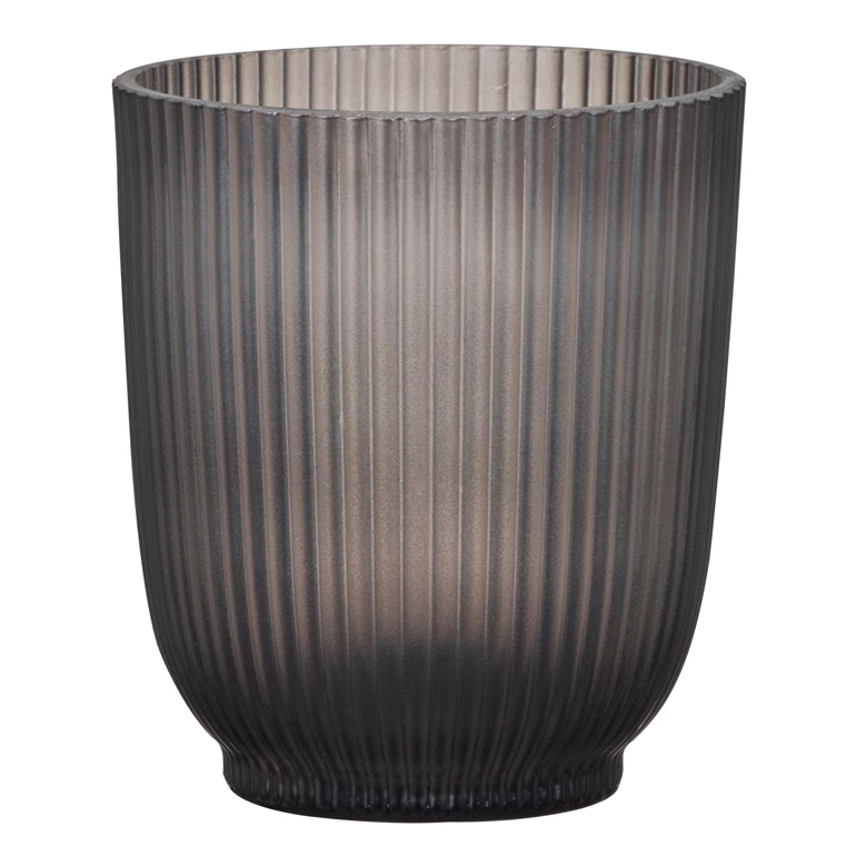 POT GLASS 314/15 FROSTED GREY D13
