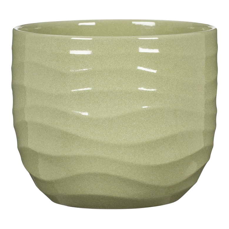 POT CERAMIC 969/18 RUSH GRASS D18