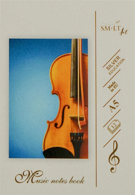 Music notes book ( 5NS-12 UAB