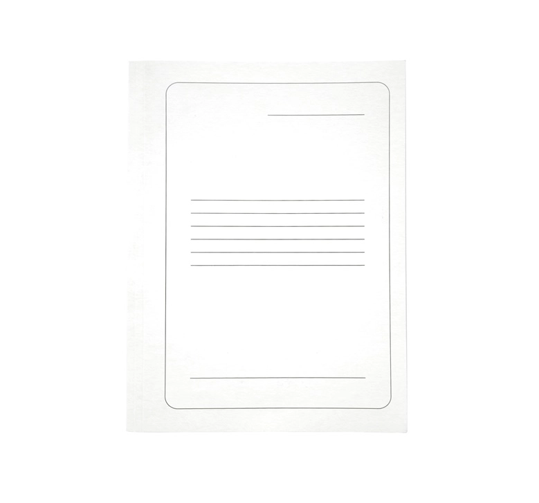 WHITE BINDER A4 WITH PRESS 350
