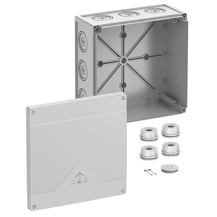 BOX JUNCTION 252X252X120 IP55/IP66 IK07 83540001