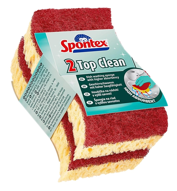 SPONTEX SPONGES TOP CLEAN. 2 PCS