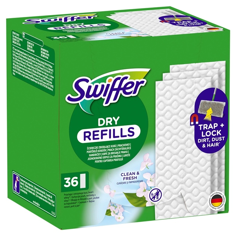 Swiffer Sweeper dry wipes  36 pcs
