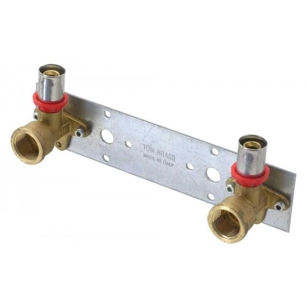 Conex BRACKET + FITTINGS 1/2X18 PRESS