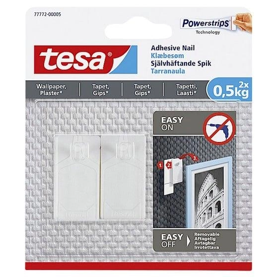 TESA 77772 MOUNTING SYSTEM. 2X0.5KG