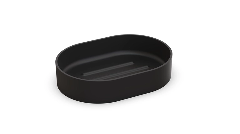 SOAP DISH BLACK 14967834 BA-P13-4-B 4772013338369