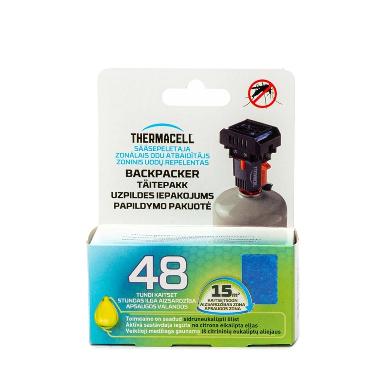 MOSQ BACKPACK FILLER THERMACELL M48 48H