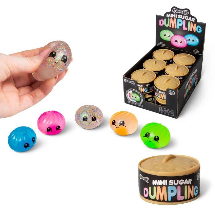 SQUISHY SCRUNCHEMS MINI DUMPLING TOY (