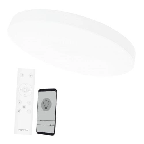 PLAFOND BOSTON2X48W D60 RC 7200LMLED (
