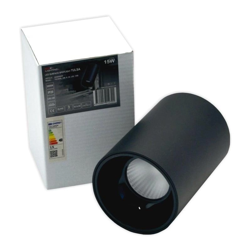 LUMINAIRE LED 15W 1350LM 3000K BLACK