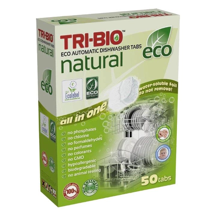 DISHWASHING TABLETS TRI-BIO 50 TAB. 0370