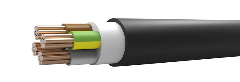 CABLE N2XH-J 5X25 RM DRUM 500