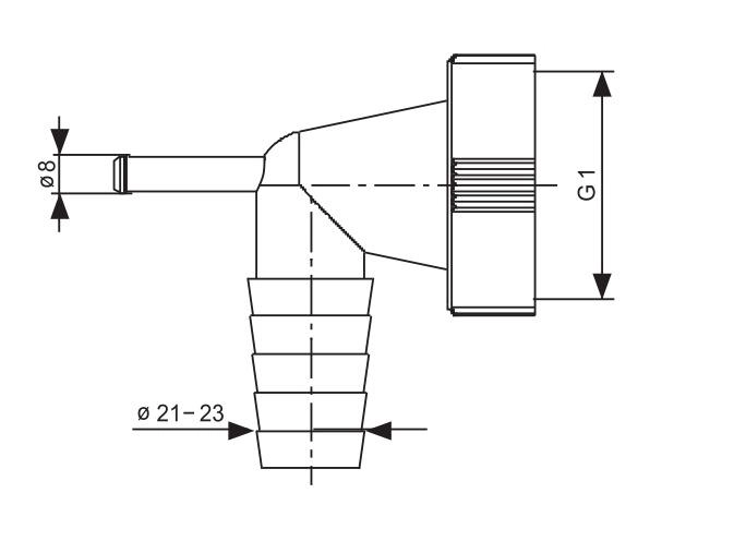 SYPHON FOR WASH MACH AND DRYER