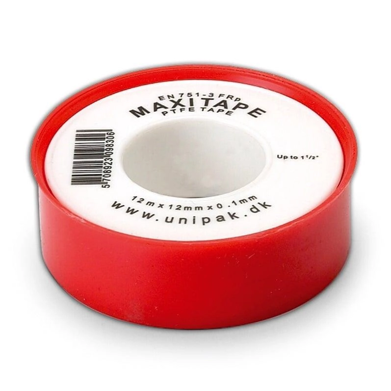 TEFLON TAPE MAXITAPE 12M 12X0 1